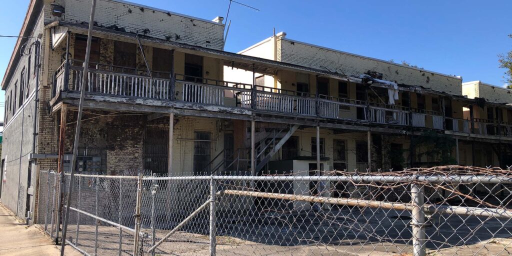 Old building in East Tampa