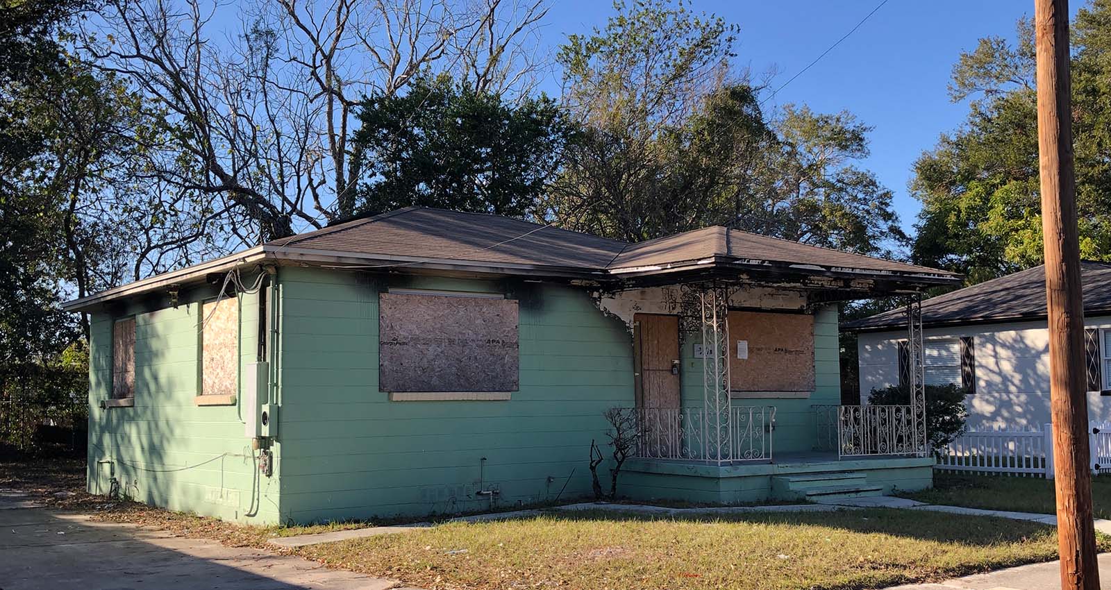 Abandoned home in Tampa, FL