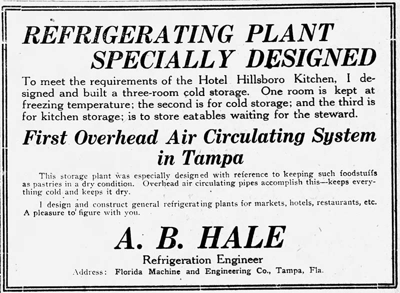 A.B. Hale advertisement
